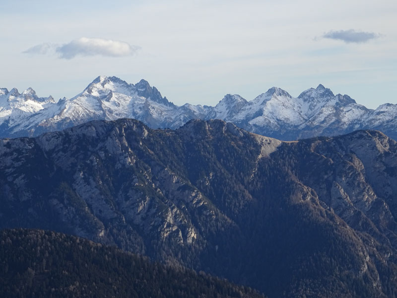 Corno Bianco (Weisshorn)  m.2317 ....dal Passo Oclini